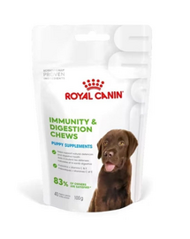 ROYAL CANIN Immunity Digestion Puppy Supplements 100g recompense digestie si imunitate pentru catei