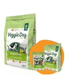 GREEN PETFOOD VeggieDog Grainfree hrana caini 10kg + 900g & Denties GRATIS