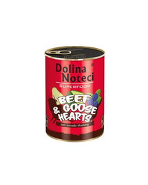 DOLINA NOTECI Premium SuperFood inimi de vită și gâscă 400 g