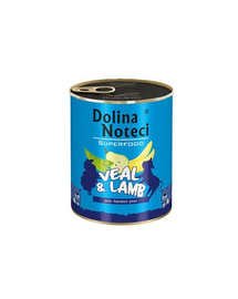 DOLINA NOTECI Premium SuperFood vițel și miel 400 g