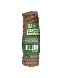 MACED 100% Natura Trahee umpluta cu vita pentru caini 120 g