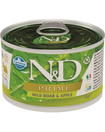FARMINA N&D Prime Dog Mini mistreț & măr 140 g