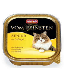 ANIMONDA Vom Feinsten Senior cu pasăre 100 g