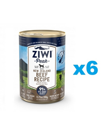 ZIWIPEAK Dog Beef cu vita, conserve caini 6x390 g