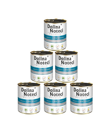 DOLINA NOTECI Premium Bogata in pastrav 6x800g pentru caini