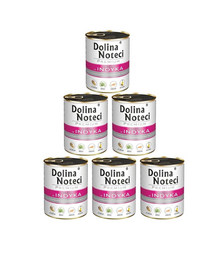 DOLINA NOTECI Premium Bogata in curcan 6x800g conserve caini