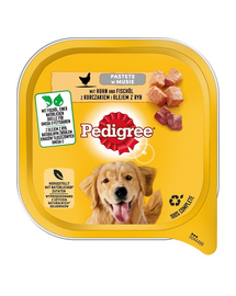 PEDIGREE  Adult mancare umeda pentru caini cu mousse de pui si ulei de peste 300 g