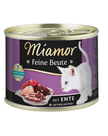 MIAMOR Feine Beute Duck cu rata pentru pisica 12x185g