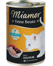 MIAMOR Feine Beute Chicken conserve pui 24x400g pentru pisica