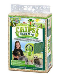 JRS Chipsi Green Apple rumegus rozatoare, cu miros mar 60 L