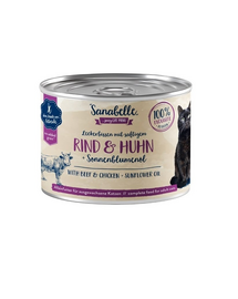 SANABELLE Beef&Chicken 400 g conserva hrana umeda pisica, vita si pui