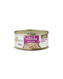 APPLAWS Taste Toppers Hrana umeda caine, cu pui si rata 156 g