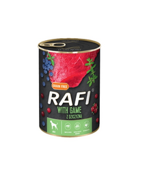 DOLINA NOTECI RAFI hrană umedă pentru câini, carne de vânat 400 g