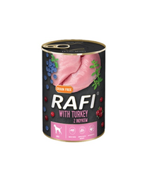 DOLINA NOTECI RAFI hrană umedă pentru câini, curcan 400 g