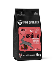 PAKA ZWIERZAKA Seventh Heaven Hrana uscata caini talie mica, cu iepure si fructe de padure 9kg