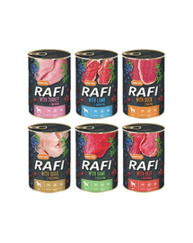 DOLINA NOTECI RAFI Mix conserve pentru caini adulti 400 g x 60