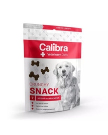 CALIBRA Veterinary Diet Crunchy Snack Weight Management 120 g gustare pentru caini adulti supraponderali sau cu diabet