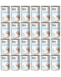 BRIT Veterinary Diet Obesity Lamb&Pea 24x400 g aliment pentru caini obezi