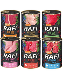 DOLINA NOTECI RAFI Conserve caine, mix arome 12x400 g