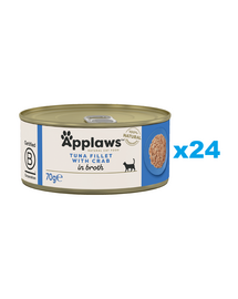 APPLAWS Cat Adult Tuna with Crab in Broth tuńczyk i krab w bulionie 24x70 g