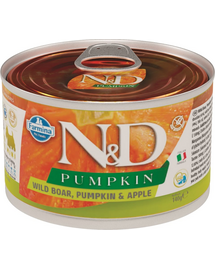 FARMINA N&D Pumpkin Dog boar & apple mini 140 g