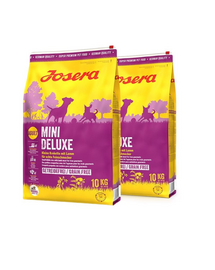 JOSERA Mini Deluxe 2x10 kg dla psów dorosłych ras miniaturowych