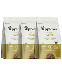 APPLAWS Cat Adult Chicken and Lamb 6 kg (3x2 kg) kurczak i jagnięcina dla kotów