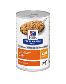 HILL'S Prescription Diet Canine c/d Multicare cu pui 370 g hrană câini