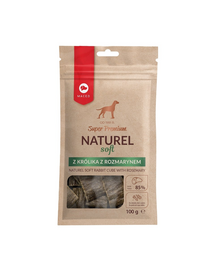 Super Premium Naturel Soft przysmak dla psa z królikiem i rozmarynem 100g