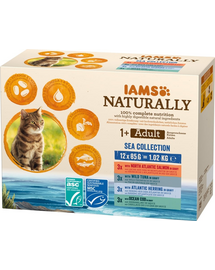 Naturally Cat Adult Sea Collection 12 x 85 g