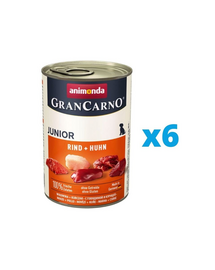 ANIMONDA Grancarno junior vită pui 6 x 800 g