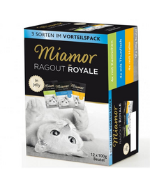 Ragout Royale Multibox 12 x 100 g smaki rybne i mięsne w galaretce