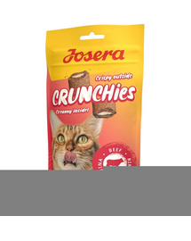 JOSERA Crunchies Beef 60 g recompense crocante pentru pisici, cu vita