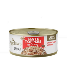 Taste Toppers Pierś z kurczaka z wołowiną w galaretce 156 g