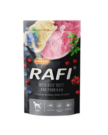 Rafi żołądki wołowe z szynką saszetka 500 g