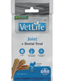 FARMINA Vet Life Dental Treat Joint Mini 60 g recompensa dentara caini de rase mici