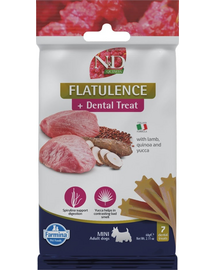 FARMINA N&D Quinoa Dental Treat Flatulence Mini 60 g gustare dentara pentru caini de talie mica