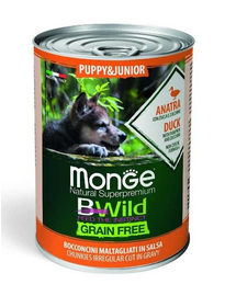 BWild grain free Puppy kaczka 400 g