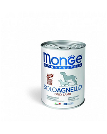 Monoprotein Solo Dog karma dla psa Jagnięcina 400 g