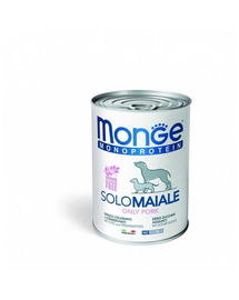 Monoprotein Solo Dog karma dla psa Wieprzowina 400 g