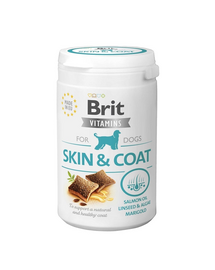 BRIT Vitamins Dog Skin&Coat 150g supliment piele si blana caini