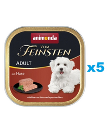 ANIMONDA Vom Feinsten Forest iepure 5 x 150 g