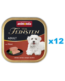 ANIMONDA Vom Feinsten Forest iepure 12x150 g