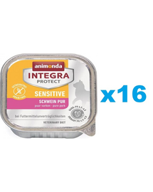 ANIMONDA Integra Protect Sensitive cu Porc 16x100 g