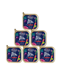 BUTCHER'S BIO foods wołowina 6 x 150 g pasztet dla psa