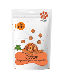 PAKA ZWIERZAKA PEPE Legume liofilizate morcov pentru câini 25 g