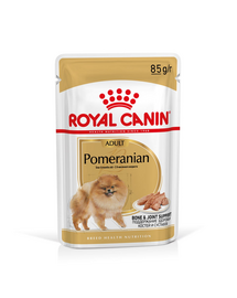 ROYAL CANIN Pomeranian Adult 48x85g karma mokra, pasztet dla psów dorosłych rasy szpic miniaturowy