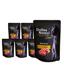 Dolina Noteci Premium Sterilised rață 10x85 g pisici