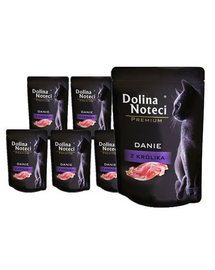 DOLINA NOTECI Premium hrană cu iepure pentru pisici 10x85 g