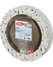 ZOLUX post zgâriere pisici rotund CHATOUILLE cu bile și catnip